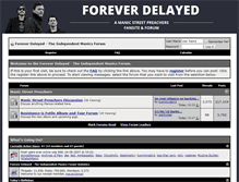 Tablet Screenshot of forum.foreverdelayed.org.uk